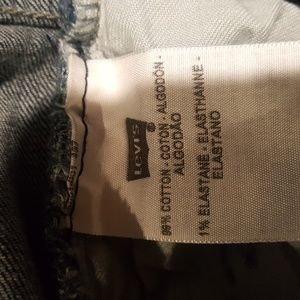 Lightly worn Levi Strauss 524 stretch jeans